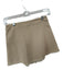 SABO Size 4 Tan Cotton Blend High Waist Fringe Mini Skirt Tan / 4