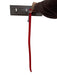 Ralph Lauren Cream & Red Leather Reversable Logo Buckle silver hardware Belts Cream & Red / Est S