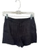 Weekend Size XS Charcoal Linen Blend High Waist Pleat Detail Shorts Charcoal / XS