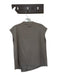 Psophia Vazquez de Castro Size XS Gray cotton jersey Cap Sleeve Crossover Top Gray / XS