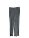 Olivaceous Size S Gray & White Linen & Rayon High Waist Pinstripe Wide Leg Pants Gray & White / S