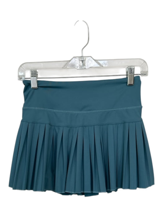 Goldhinge Size Est S Slate Blue Waist Band Pleated Athletic Skort Slate Blue / Est S