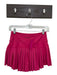 Goldhinge Size Est S Magenta Waist Band Pleated Athletic Skort Magenta / Est S