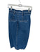 Pilcro Size 2 Med Dark Wash Cotton Blend High Waist Slit Midi Denim Skirt Med Dark Wash / 2