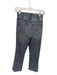 Mother Size 25 Gray Cotton Blend High Waist Bootcut Raw Hem Jeans Gray / 25