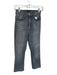 Mother Size 25 Gray Cotton Blend High Waist Bootcut Raw Hem Jeans Gray / 25