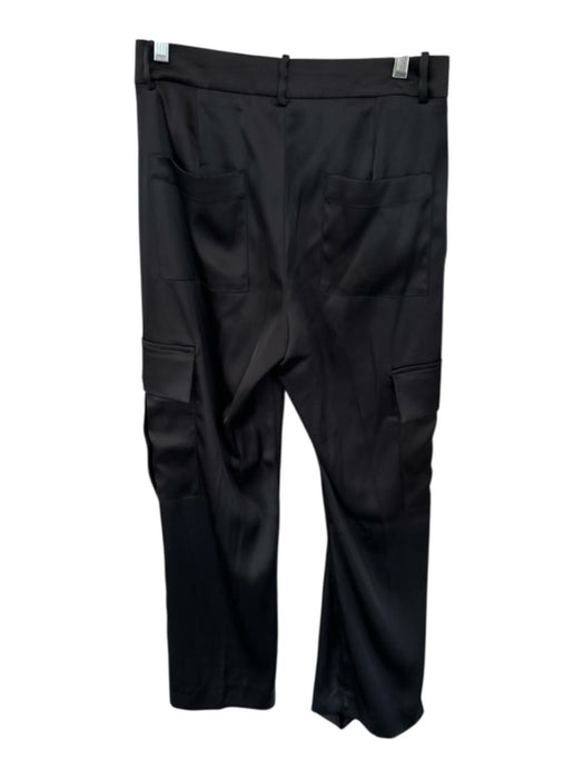 Zara Size XS Black High Waist Cargo Pockets Pants Black / XS