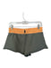 FP Movement Size S Green & Orange Cotton Drawstring Cut Off Athletic Shorts Green & Orange / S