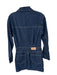 Pistola Size Est S Dark Wash Cotton Blend Snap Button Long Sleeve Denim Romper Dark Wash / Est S