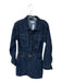 Pistola Size Est S Dark Wash Cotton Blend Snap Button Long Sleeve Denim Romper Dark Wash / Est S