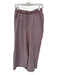 Zara Size S Purple Cotton Drawstring Wide Leg Lounge Pants Purple / S