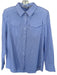 Grey Lab Size XS Blue & White Polyester Blend Long Sleeve Striped Top Blue & White / XS