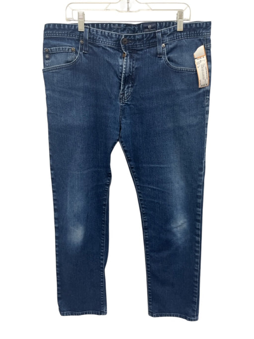 AG Size 38 med light wash Cotton Blend Washed Jean Men's Pants med light wash / 38