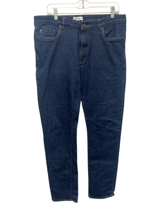 Peter Millar Size 36 Dark Wash Cotton Blend Solid Jean Men's Pants Dark Wash / 36