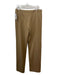 Weekend Max Mara Size 10 Beige Polyester Blend Mid Rise Straight Leg Pants Beige / 10