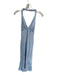 Abercrombie & Fitch Size XXS Blue Polyester Open Back Tie Dress Blue / XXS
