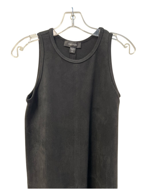 Karen Kane Size XS Black Polyester Blend Round Neck Sleeveless Dress Black / XS