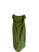 Lula Kate Size 4 Olive Polyester Strapless Fold Over Back Zip Maxi Gown Olive / 4
