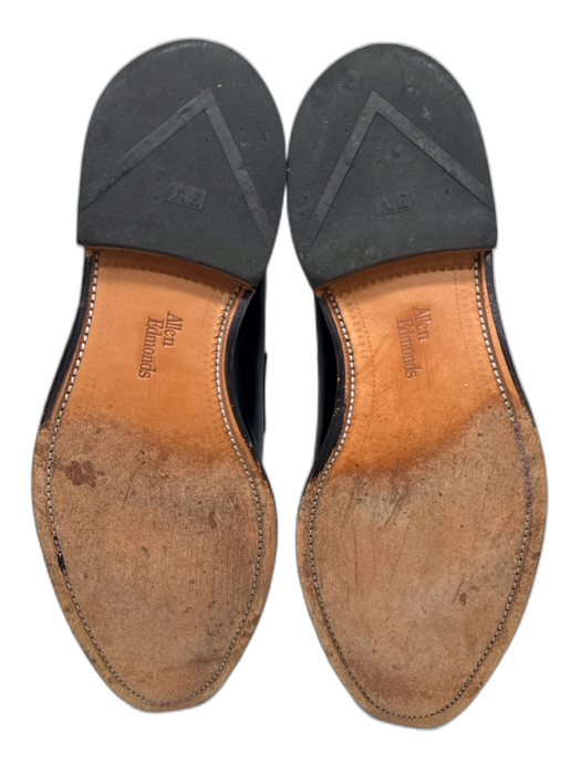 Allen Edmonds Shoe Size 10.5 AS IS Black Leather Solid Low Top Men's Shoes Black / 10.5