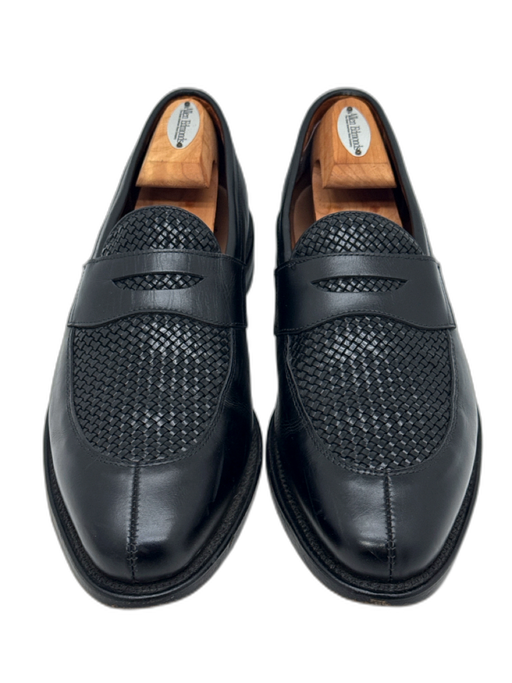 Allen Edmonds Shoe Size 10.5 AS IS Black Leather Solid Low Top Men's Shoes Black / 10.5