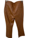 Paige Size 28 Brown Vegan Leather High Waist Bootcut Pants Brown / 28