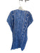 India Collection Emerson Fry Size One Size Blue & White Cotton Batwing Dress Blue & White / One Size