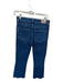 Paige Size 27 Dark Wash Cotton Blend High Waist Bootcut Raw Hem Jeans Dark Wash / 27