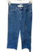 Las Surenas Size S Med Light Wash Cotton Blend High Waist Wide Leg Jeans Med Light Wash / S