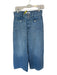 Paige Size 26 Med Dark Wash Cotton Blend High Waist Front Pockets Flare Jeans Med Dark Wash / 26