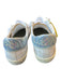 Philippe Model Shoe Size 39 White & Silver Leather Metallic Athletic Sneakers White & Silver / 39