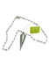 Hart Gold Metal Paperclip Chain Heart Pendant Lobster Clasp Necklace Gold
