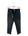 Paige Size 25 Black Cotton Blend High Waist Straight Leg Jeans Black / 25
