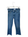 Paige Size 27 Med Light Wash Cotton Blend High Waist Flare Raw Hem Jeans Med Light Wash / 27