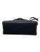 Kate Spade Black Leather Saffiano Silvertone hardware Bag Black