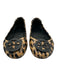 Tory Burch Shoe Size 8 Beige & Brown Patent Leather Cheetah Slip On Flats Beige & Brown / 8