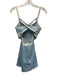 FP Movement Size Est S Light Blue Polyester Cross Back Cut Out Back Dress Light Blue / Est S