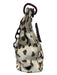 Prada White, Brown, Tan Pony Hair Leather Leopard Acrylic Chain Strap Hobo Bag White, Brown, Tan / Medium