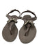Tods Shoe Size 37 Purple Rubber Tassels Thong Sandals Purple / 37