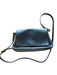 Kate Spade Black Vegan Leather Cross Body Silver Hardware Magnetic Closure Purse Black / Mini