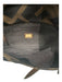 Fendi Dark Brown Print Canvas Zucca Monogram Whipstitch Grommets Bag Dark Brown Print / S