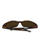 Maui Jim Brown Print Acetate Thin Sunglasses Brown Print