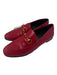 Gucci Shoe Size 40 Red Leather Horsebit GHW Flat Clog Loafers Red / 40