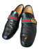 Gucci Shoe Size 8 Black & Red Leather Web GHW Men's Loafers 8