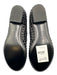 Chanel Shoe Size 38.5 Black Textile Mary Jane Rhinestone Grosgrain Ribbon Shoes Black / 38.5