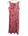 Lilly Pulitzer Size 4 Pink & White Cotton Sleeveless All Over Print Dress Pink & White / 4