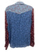 Rag & Bone Size Medium Blue, Red, White Viscose Long Sleeve Floral Top Blue, Red, White / Medium