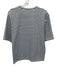 Frame Size Large Navy & white Cotton Blend Short Sleeve Striped Half Button Top Navy & white / Large