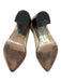 Schutz Shoe Size 8 Cream & Brown Leather Pointed Toe Croc Embossed Boots Cream & Brown / 8