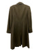 Rag & Bone Size 6 Olive Green Wool Blend Trench 1 Button Coat Olive Green / 6