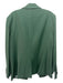 Veronica Beard Size 10 Green Viscose Blend 1 Button Blazer Faux Pocket Jacket Green / 10